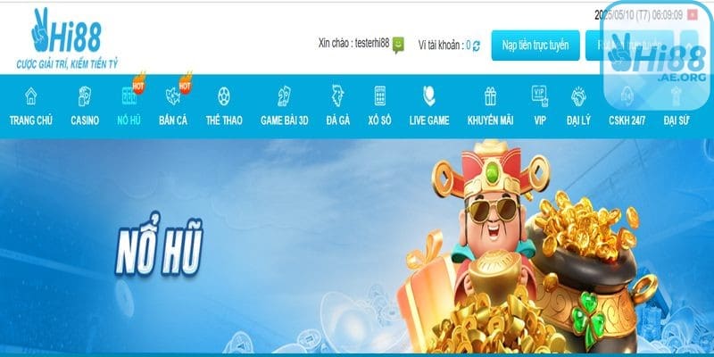 Cách chơi game Nổ Hũ Hi88 cơ bản