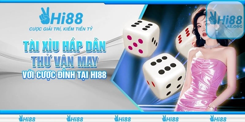 Cách chơi và luật chơi Tài Xỉu Hi88 